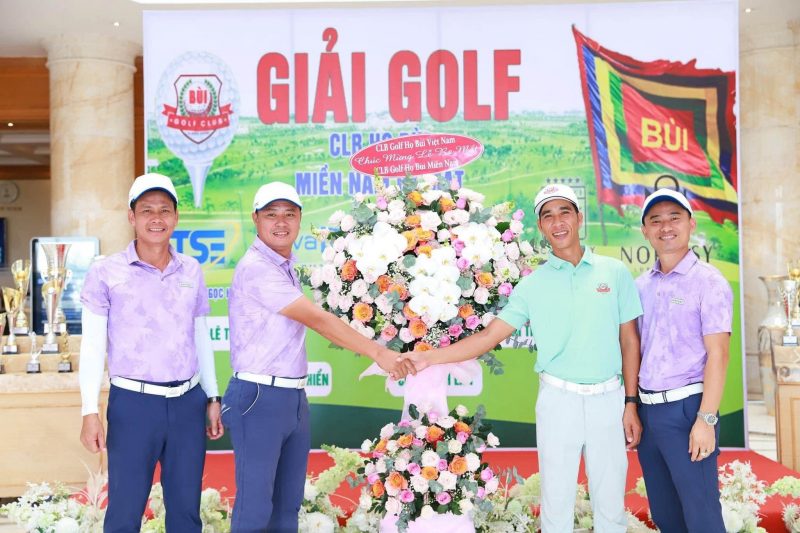 HLV Bùi Văn Hoành và những đóng góp to lớn cho làng golf Việt